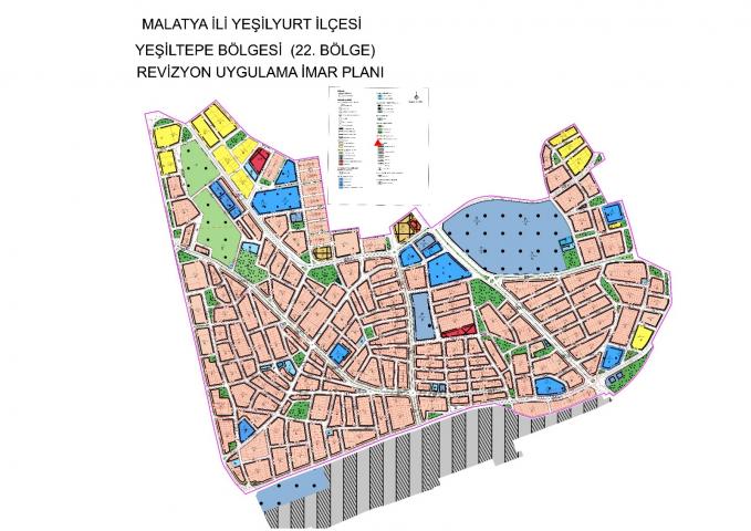 Yeşiltepe 22. Etap 1/1000 Ölçekli Revizyon Uygulama İmar Planı