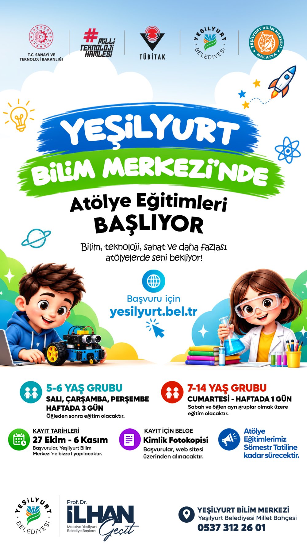 Atölye Eğitimleri - Kayıtlar Başladı!