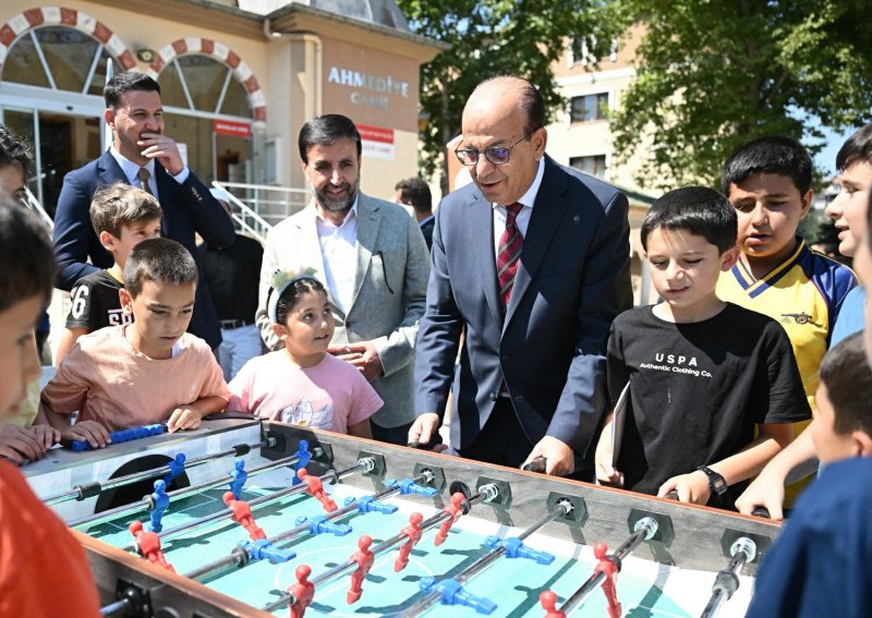 Başkan Geçit, “Rotamız Cami Neşesi” Etkinliğinde Çocukların Coşkusuna Ortak Oldu