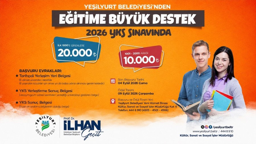 Eğitime Büyük Destek
